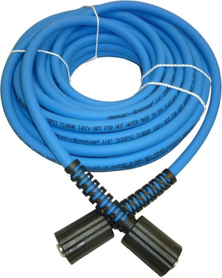 #ad #ad UBERFLEX™ Kink Resistant Pressure Washer Hose 1 4quot; 3100 PSI 50 Feet Blue $85.89