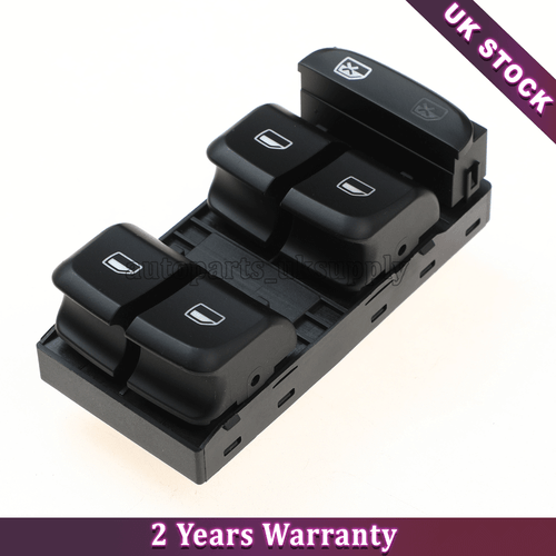 FOR AUDI A4 (B8) A5 Q5 MASTER WINDOW CONTROL SWITCH DRIVER SIDE 8K0959851D - Picture 7 of 9