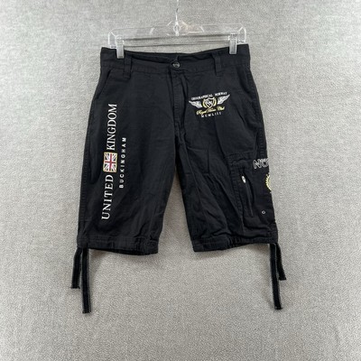 Geographical Norway Men s Size S Black Cargo Outdoor Shorts