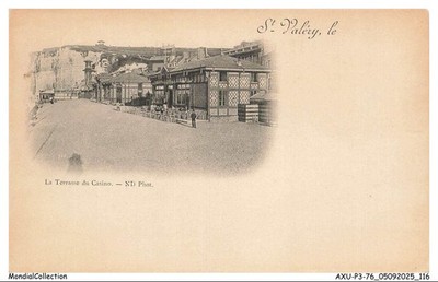 AXU-P3-0200-76 - Saint-Valery - La Terrasse Du Kasino