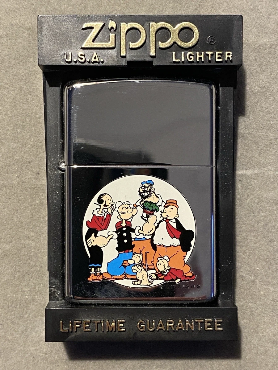 希少 レトロ ZIPPO ポパイ 置き時計 希少 レトロ ZIPPO ポパイ