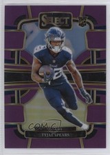 2023 Panini Select Concourse Purple Prizm 5/75 Tyjae Spears #97 zg6