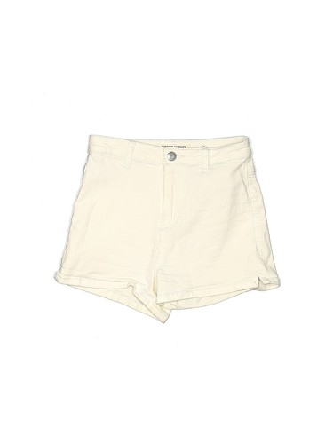 TALLY WEIJL Women Ivory Shorts 36W
