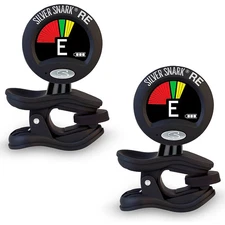 Snark Black Silver Snark Clip-On Tuner 2 Pack