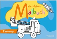 Mein Kleines Malbuch. Fahrzeuge | Kartoniert | 9783788647506