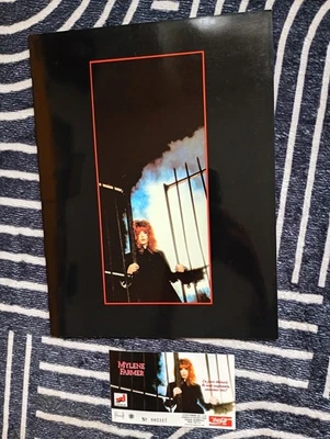Programme + Ticket Concert 89 Mylène Farmer Rare Collector Édition Limitée - Photo 1/4