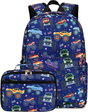 Backpack for Kids, Boys Girls Preschool Backpacks with Lunch Box Toddler Kinderg