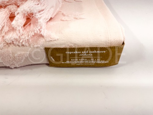 Cupcakes and Cashmere 3Pcs Towels Set 100% Cotton Oeko Tex Pink New - Picture 4 of 7