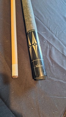 Action Black & White BW09 Grey Diamonds & Points Pool/Billiard Cue Stick