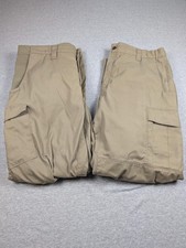 2 pair Vertx Pro Pants Mens 38x30 Beige Tactical Cargo Work Hiking Outdoor
