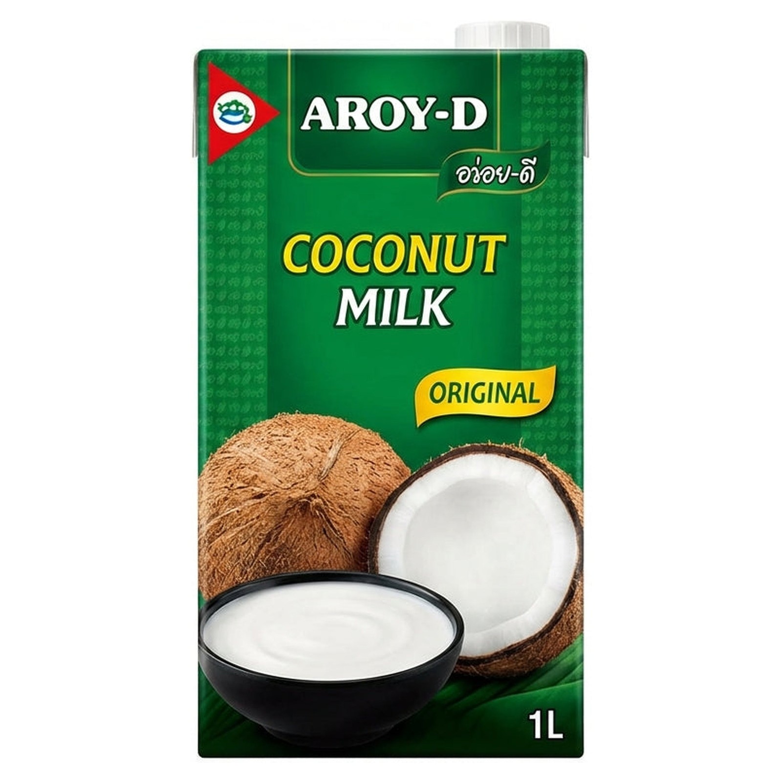 Aroy-D Coconut Milk 1L Authentic Indonesian Premium Tetra Pack