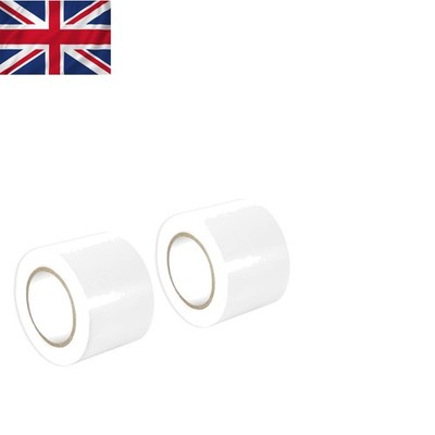 2 Rollen 50 mm wasserdichtes Elektroisolierband - robustes PVC weiß
