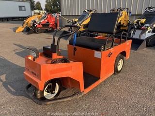 2017 Columbia EX21 T 24 Ride On Electric Industrial 3 Wheel Hauling Cart bidadoo