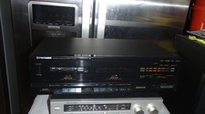Vintage Pioneer CT-W330 Stereo Double Dual Cassette Deck Dolby B-C NR tested.