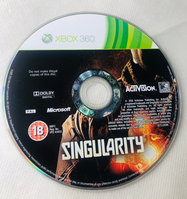 Videospiel Singularity nur Disc XBOX 360