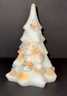 Fenton Glass Christmas Tree Opal Satin Inspired By Louise Piper Doves Roses #48