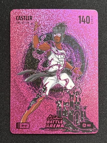 2026 Bo Jackson Battle Arena Castler #IBF-65 SSP HEX Pink Foil Stephon Castle