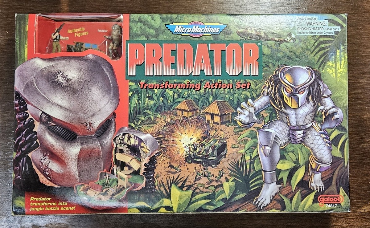 Micro Machines プレデター・トランスフォーミング　アクションセット Micro Machines PREDATOR TRANSFORMING ACTION SET Complete in Box