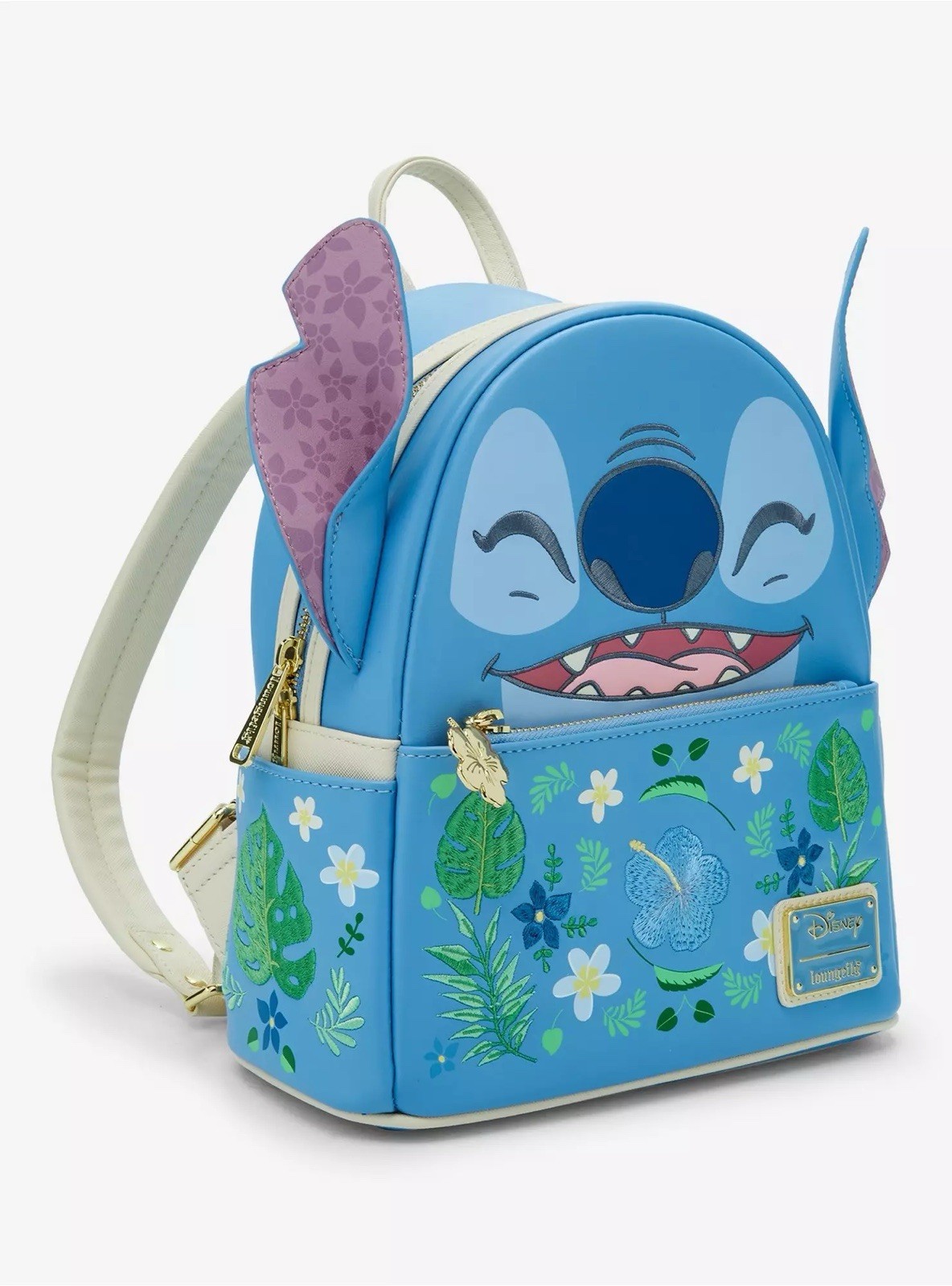 Loungefly Disney Lilo & Stitch Floral Mini Backpack NWT