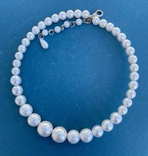 Necklace Faux Pearl Choker