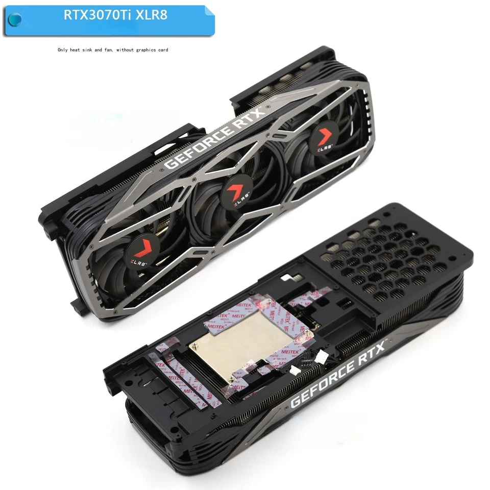 For PNY RTX3070 3070Ti 3080 3080Ti 3090 XLR8 Graphics Card Cooler with Fan - Image 3 of 3