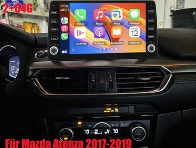 Für Mazda Atenza 2017-19 Autoradio 10''Stereo Android Auto GPS Carplay FM BT 64G