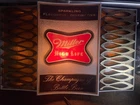 VINTAGE BREWERIANA: Miller High Life Champagne of Bottle Beer Lighted Sign WORKS