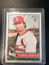 2025 Topps Heritage - Thomas Saggese #177 (RC)