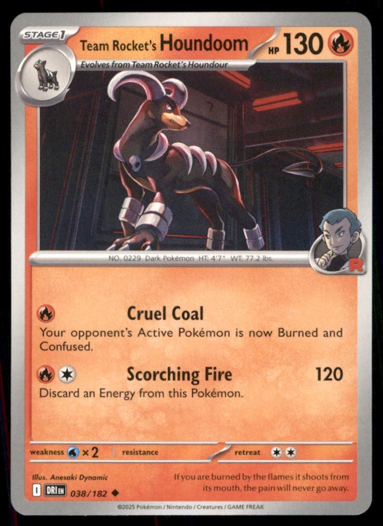 Pokémon TCG Non-Holo houndoom