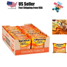 Ramen Chicken, Instant Ramen Noodles, Ready to Eat Meals, 3 Oz, 24 Count