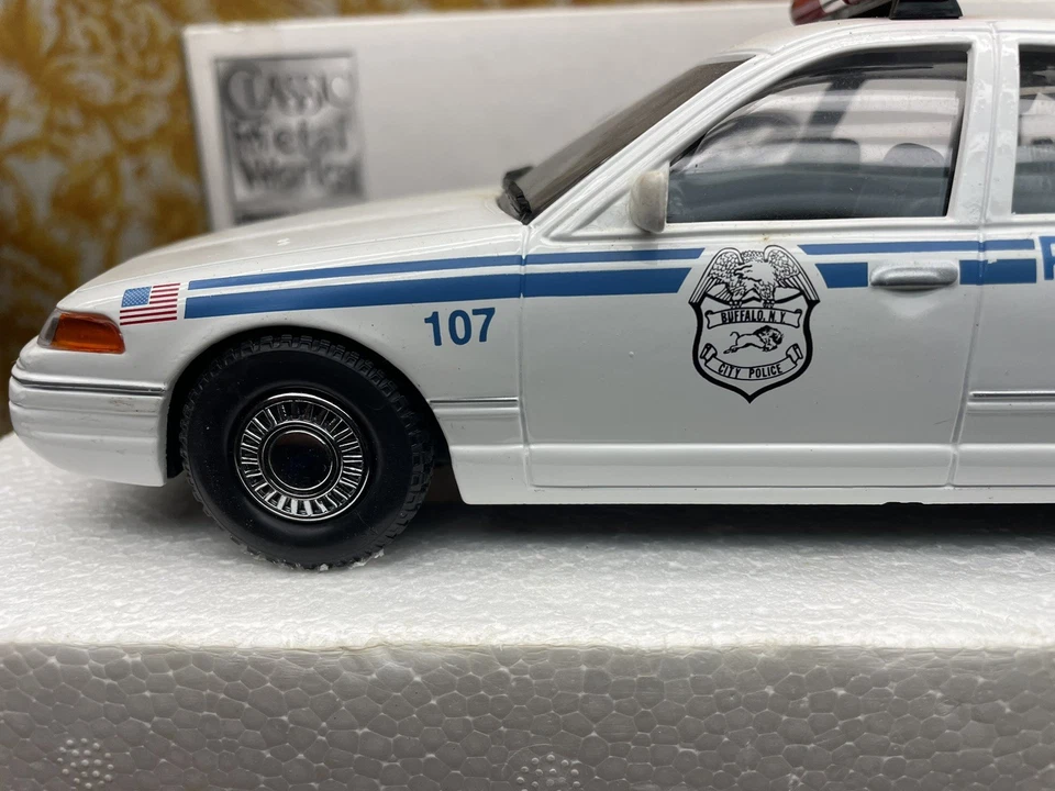 FORD CROWN VICTORIA Police Interceptor DIECAST PROMO Buffalo NY - Image 2 of 4