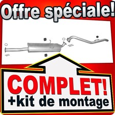 Échappement pour MAZDA B2500 2.5 D Diesel Pick-Up 1996-2002 Silencieux