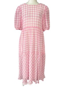 Pink Gingham Dress | eBay
