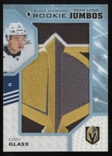 2019-20 UD Black Diamond Rookie Team Logo Jumbos Patch Cody Glass RC #RTL-CG