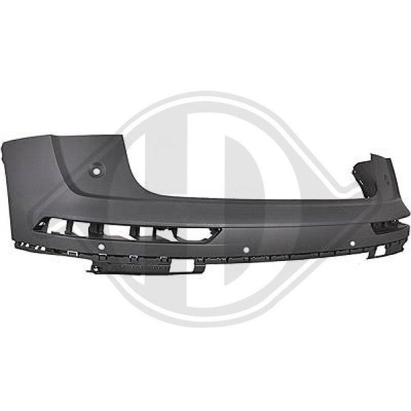 StoßFäNger Diederichs 1076056 FüR Audi FüR Fahrzeuge Mit Einparkhilfe Hinten-image