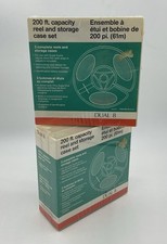 6 Vtg Dual-8 Movie Reels 200  Feet for Super 8  Reg. 8mm Film in Square Boxes