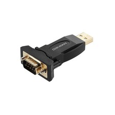 OIKWAN USB to RS232 Adapter with FTDI Chipset, 7.0 3.6 1.7, black