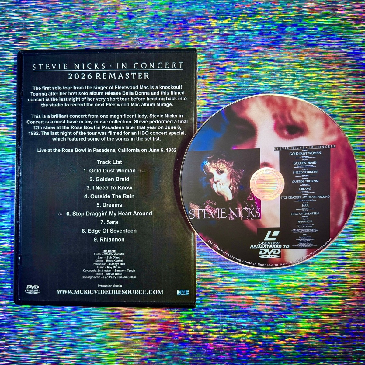 NAOKO'86 Stardust Paradise inEAST ライブDVD NAOKO '86 STARDUST PARADISE in EAST DVD