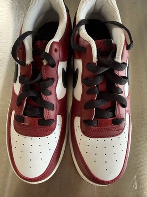 Nike Air Force 1 Low GS Chicago Gym Red Black White Size 7Y