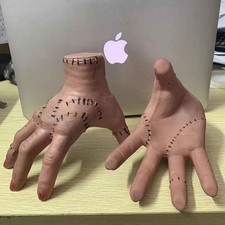 Wednesday Addams Hand Prop Cosplay Decoration Halloween Joke Figure