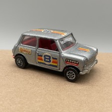 Corgi British Leyland Mini 1000 Team Corgi 1/36 Metallic Silver #37 B7