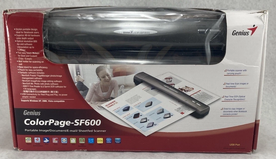 RARE RÉTRO 1991 Genius Color Scanner C105 EUR 289,00 - FR
