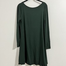 Old Navy Women's Mini Dress Size S Dark Green Fit & Flare Fairy Romantic Jersey