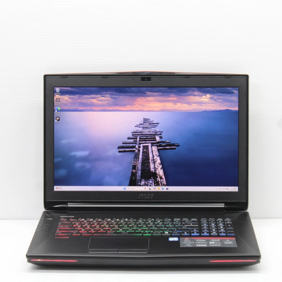 MSI Dominator Pro GT72S 6QE 17 in Laptop Intel i7 6700HQ 32GB RAM 1TB SSD Win 11 - Image 2 of 4