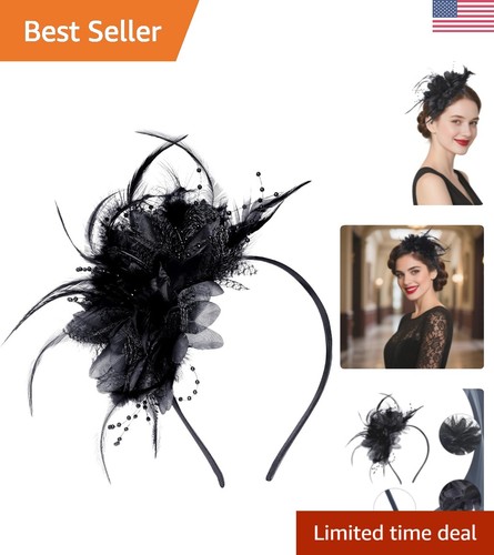 Versatile Women's Fascinator Headband – Perfect for Weddings, Races, and More!
