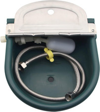 Automatic Water Bowl Plastic Livestock Waterer for Horse Cattle Goat Sheep Dog,F