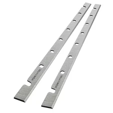 POWERTEC 12-1/2" Planer Blades for DeWalt DW733 - Replacement Set of 2 (128090)
