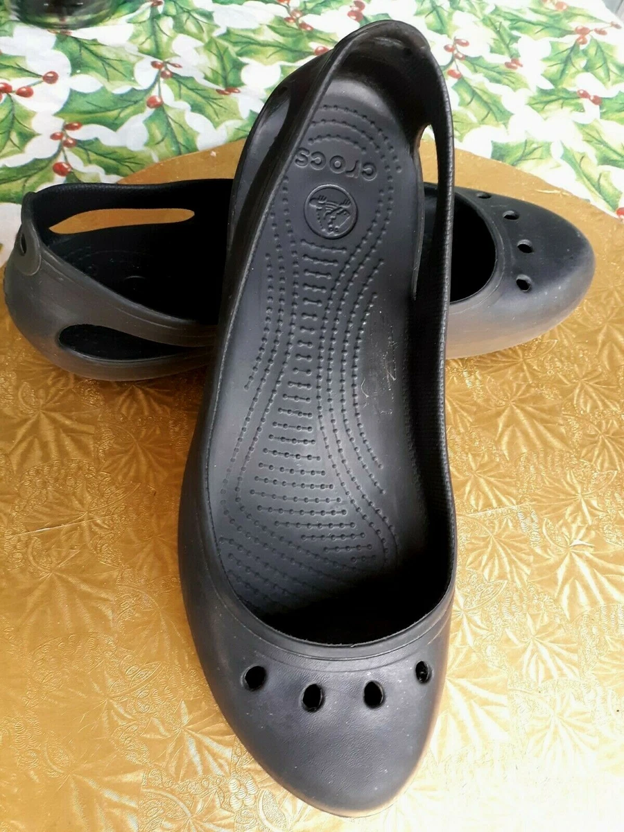 Black Custom Crocs 11W