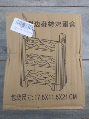 18 Count Large Capacity Egg Holder for Egg Organizer