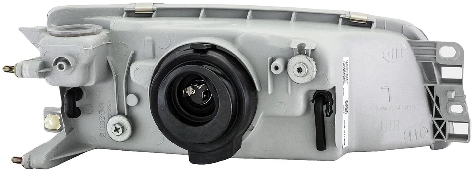 Conjunto de faros izquierdo Dorman para sedán Mitsubishi Mirage 1997-2001 1998 1999 Foto 4 de 4